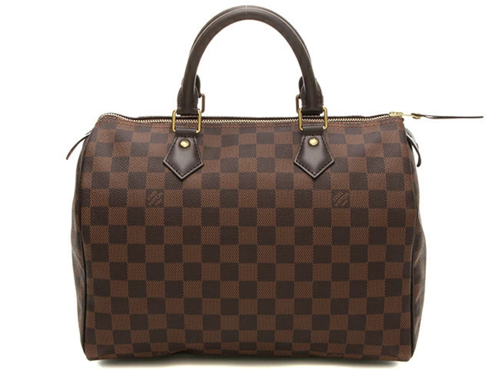 LOUIS VUITTON Speedy Handbag Damier AH